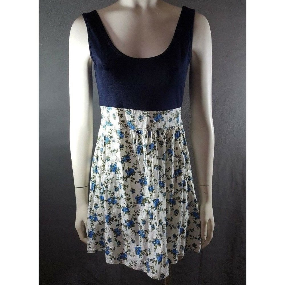 sz M/L Ravi Famous Super Mini Dress tunic  floral